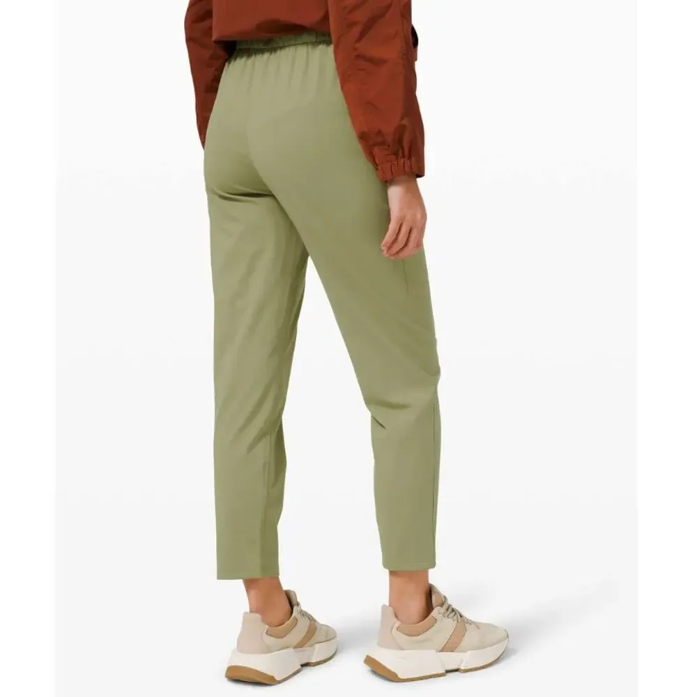 Lululemon Keep Moving High Rise Full Length Pull On Pant Rosemary Green Size 2 - Picture 4 of 12